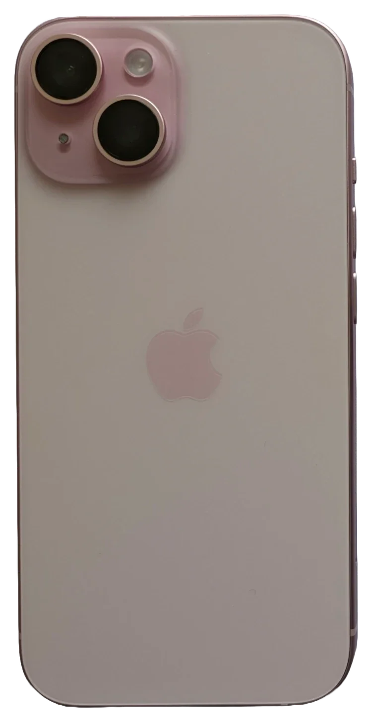 iPhone 15, Rückansicht