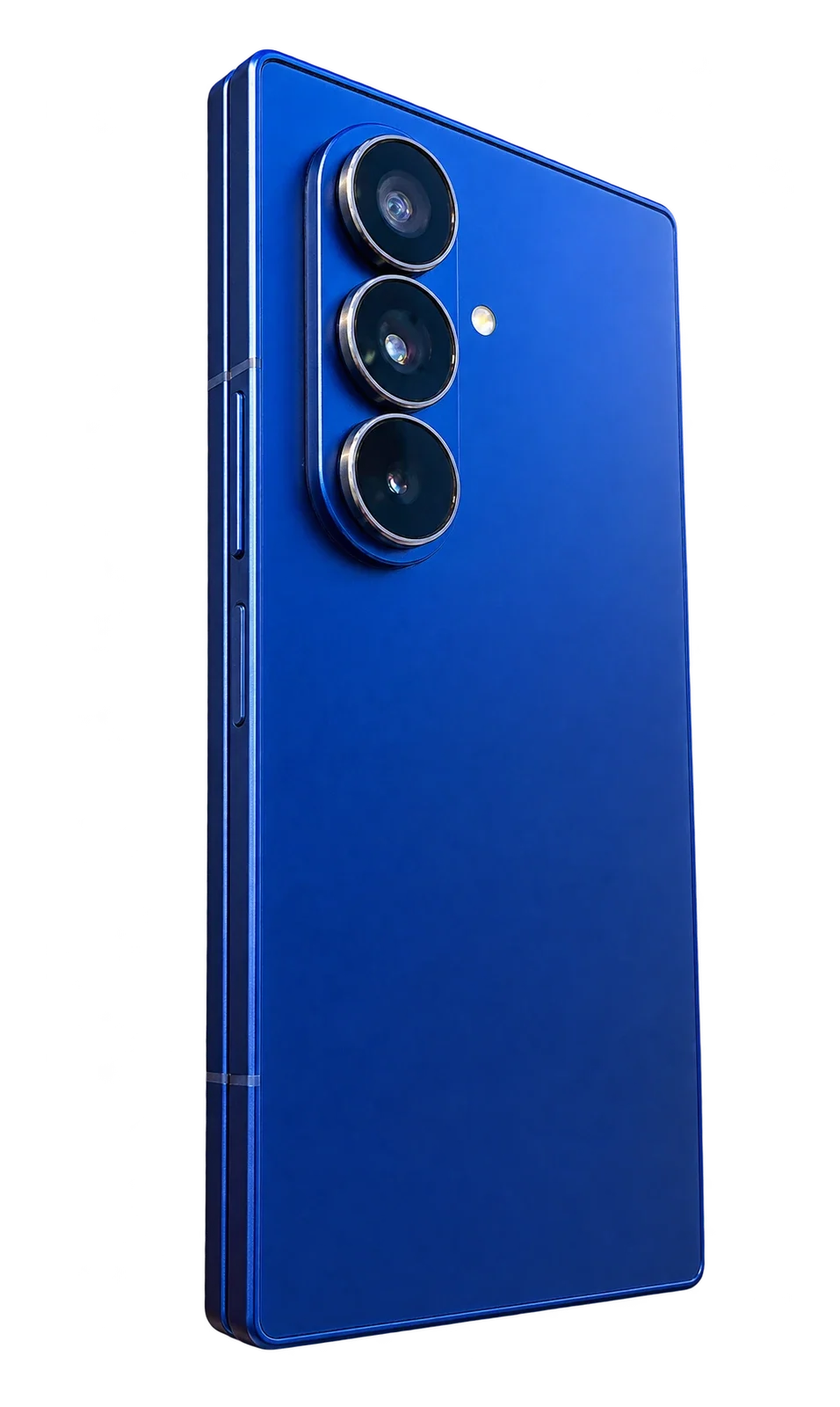 Galaxy Z Fold 7, Rückansicht in Blau
