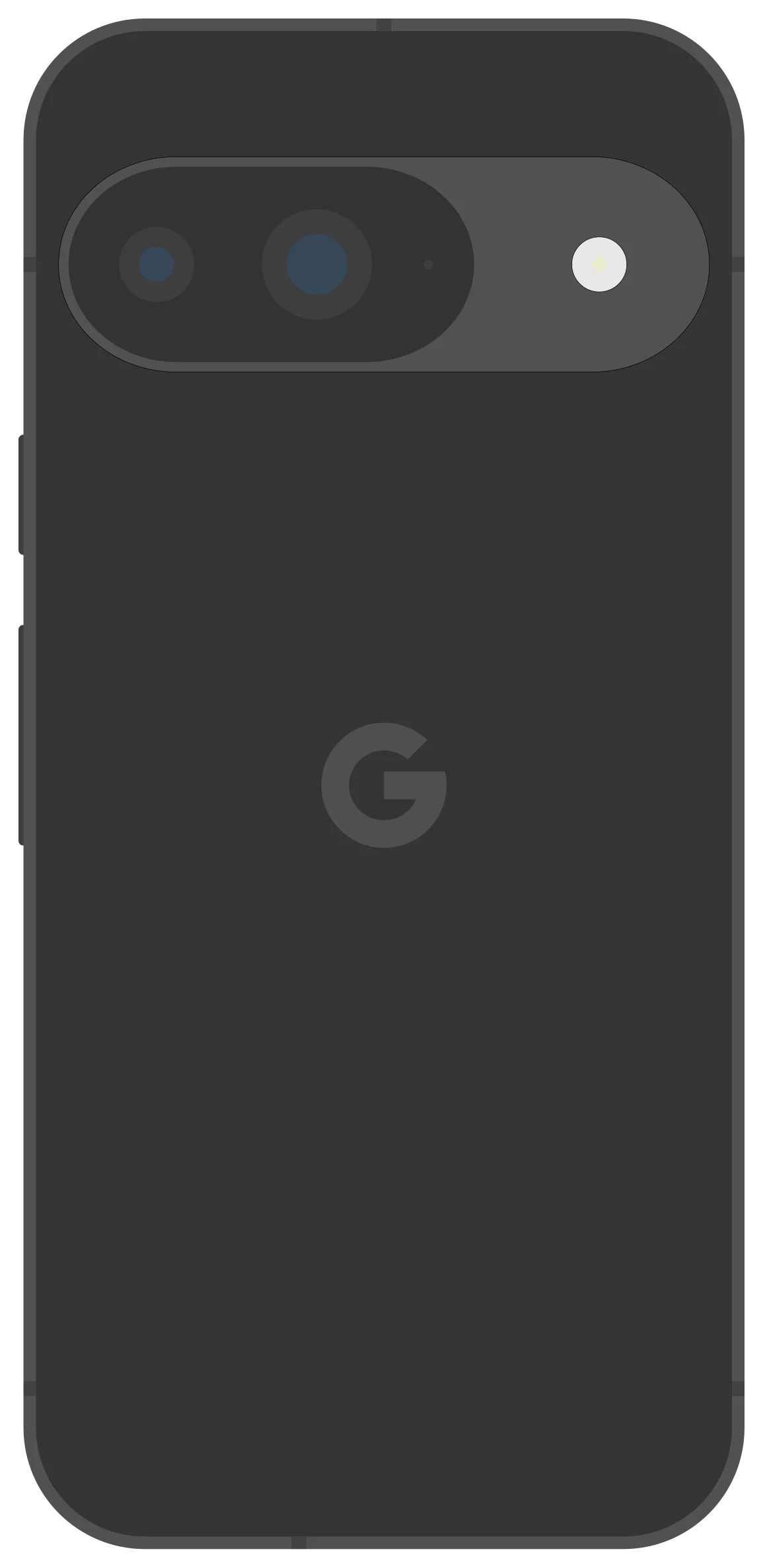 Google Pixel 9, Rückansicht