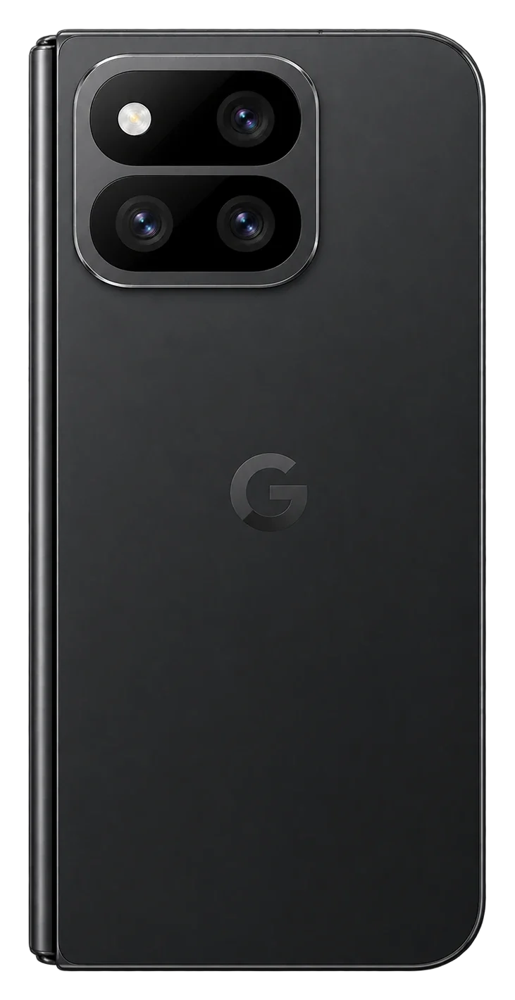 Google Pixel 11 Pro Fold, geschlossene Rückansicht