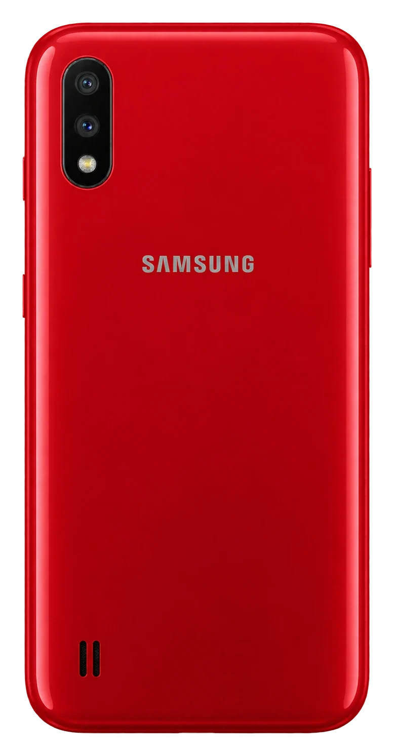 Galaxy A01, Rückansicht